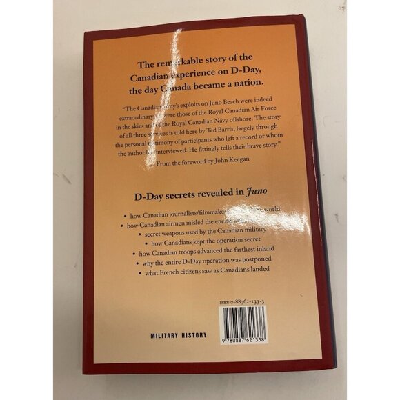 Juno: Canadians at D-Day by Ted Barris – G+ WWII History Hardcover - Picture 5 of 5